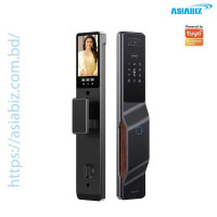 SmartX Tuya SX-C1Pro 3D Face Recognition & Palm Vein Smart Door Lock with Camera & Display